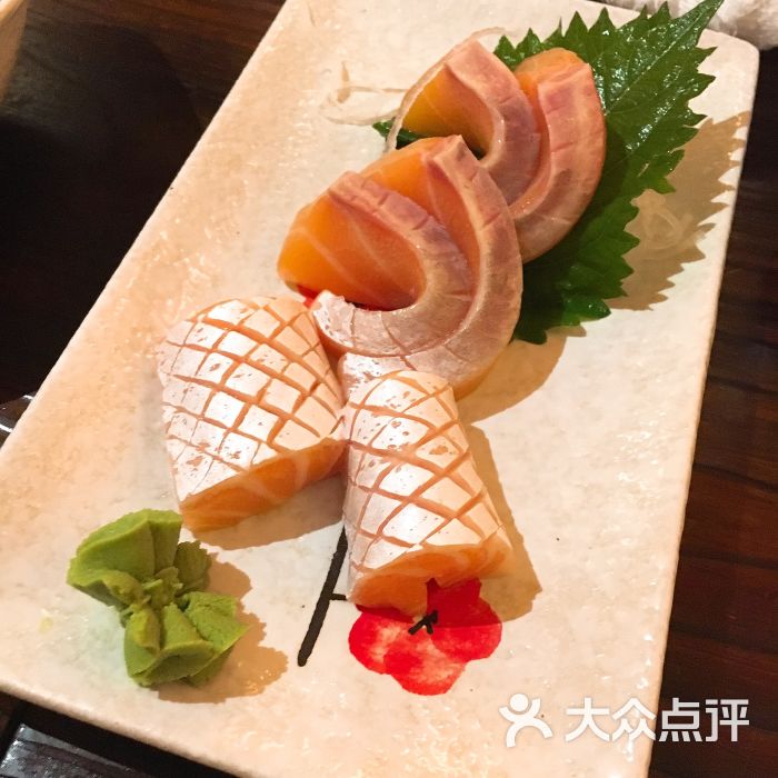 鸟剑居酒屋(南山店)三文鱼腩刺身图片 - 第229张