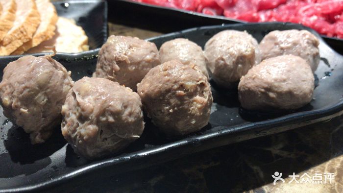 林记牛货潮汕牛肉火锅牛肉丸图片