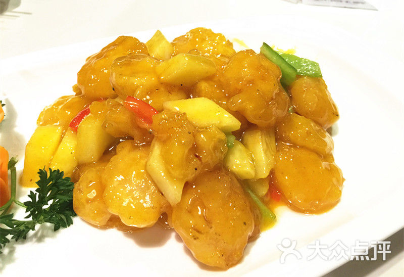 凤梨虾球