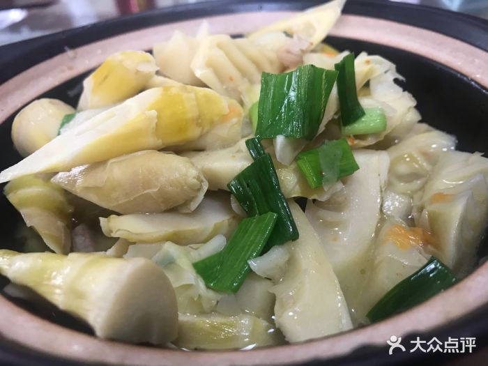 深澳古村人家-咸肉烧笋图片-桐庐县美食-大众点评网