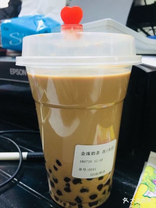 101bc鲜焙(中天店)金珠奶茶图片 - 第1张
