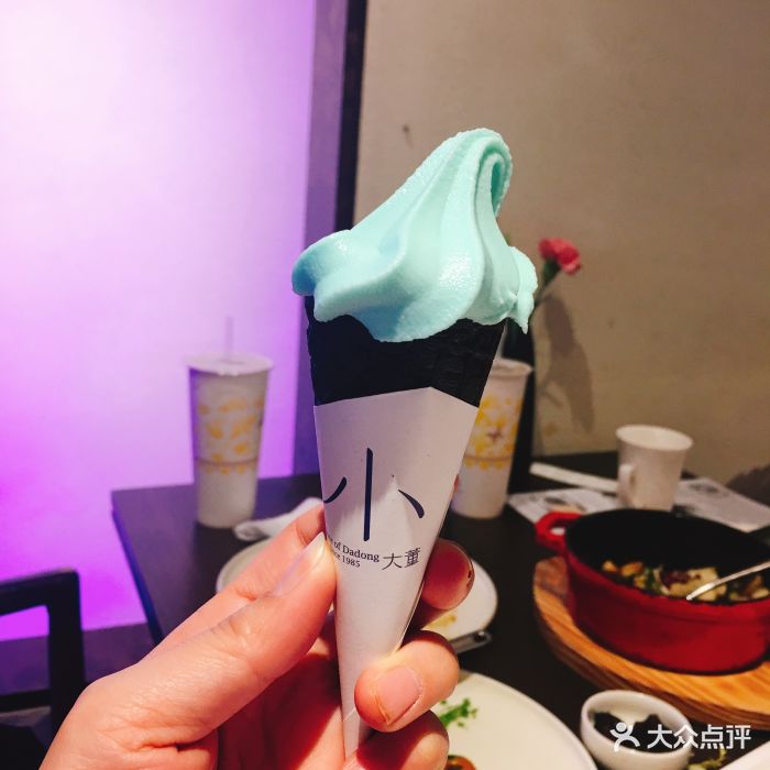 小大董(luone凯德店)薄荷冰淇淋图片