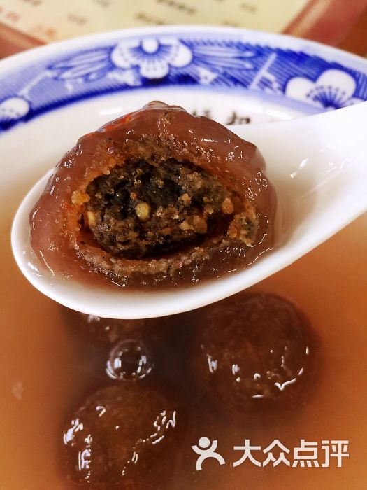 粗茶淡饭(东关街店)-桂花藕粉圆图片-扬州美食-大众