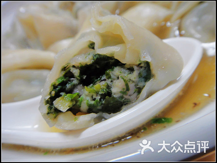 千里飘香馄饨面-荠菜肉大馄饨图片-上海美食-大众点评网