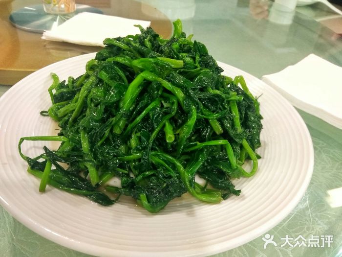 热盆景(王府井店)清炒豌豆尖图片