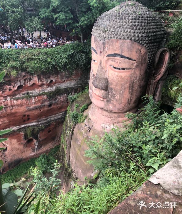 乐山大佛景区图片