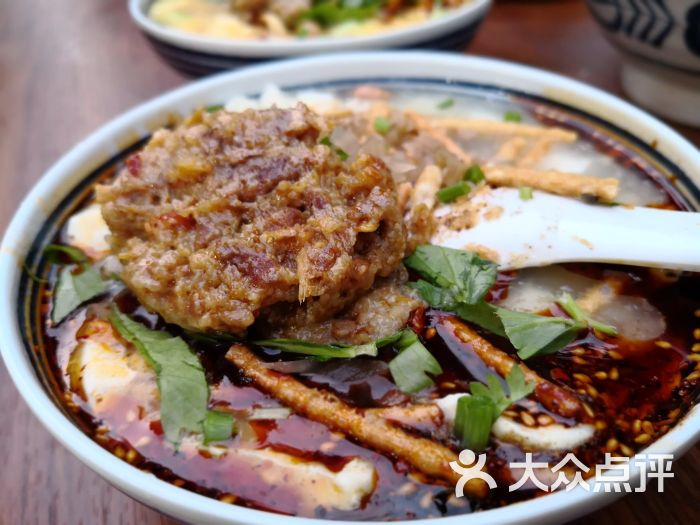 罗目(乐山传统小吃)-罗目传统牛肉豆腐脑图片-成都美食-大众点评网