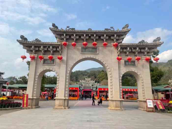 三平风景区-"我去过的寺庙 三平寺在漳州市平和县.