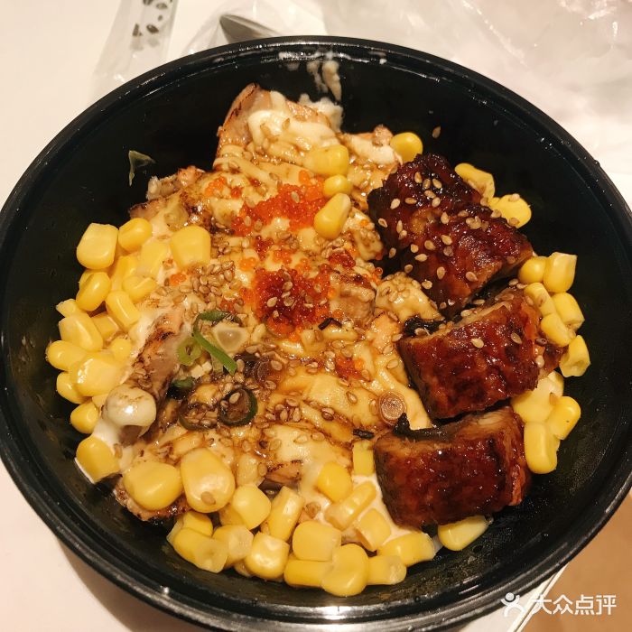 芝士三文鱼鳗鱼饭