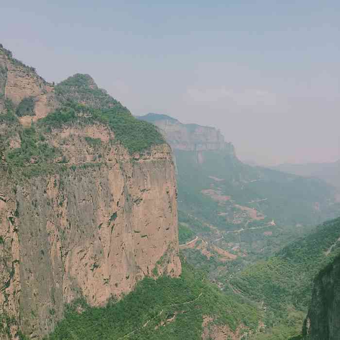 天脊山风景区-"位于长治市平顺县,全程都是盘山公路.