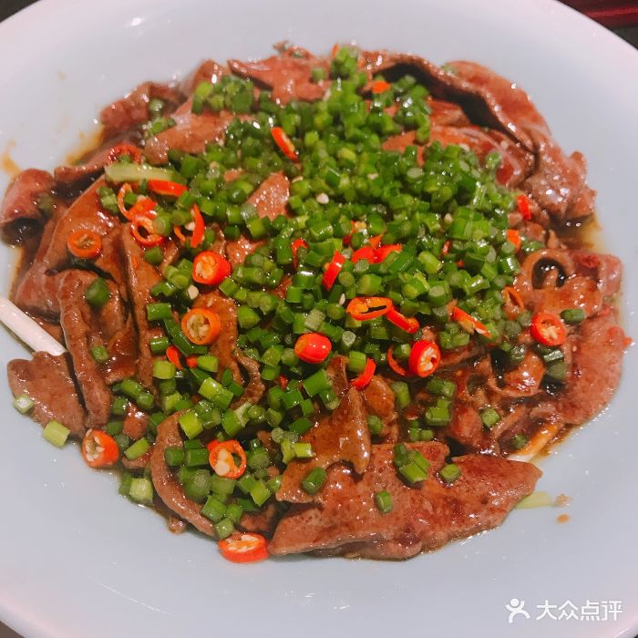 朕在泡泡菜主题中华料理店(优品道广场店)泡椒猪肝图片 第3张