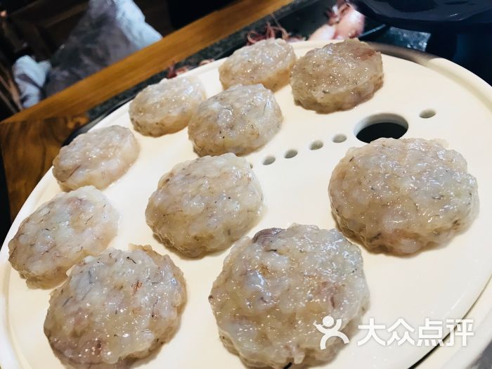 前门涮肉(花园街店)手工鲜虾饼图片 第3张