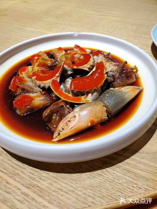 鸡毛兑糖·尚宴(鄞州店)酱青蟹图片