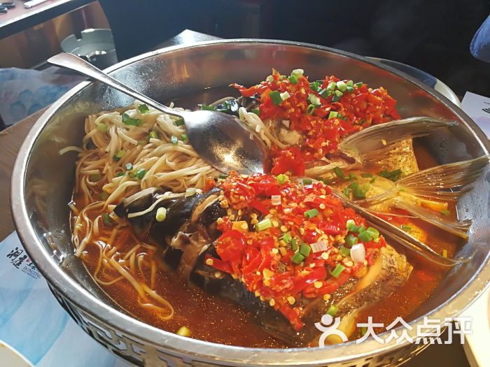 洞庭土菜馆(车陂店)汗蒸水库鱼头图片 第798张