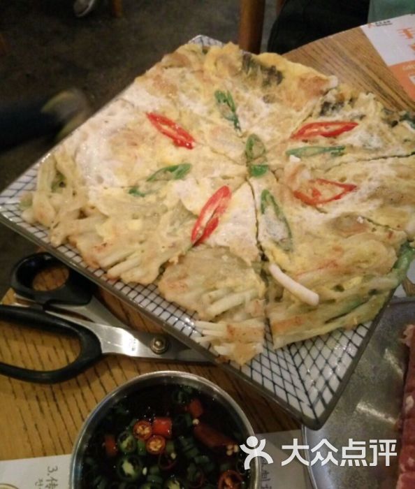 姜虎东白丁韩国烤肉(滨江道店)海鲜饼图片 - 第8276张