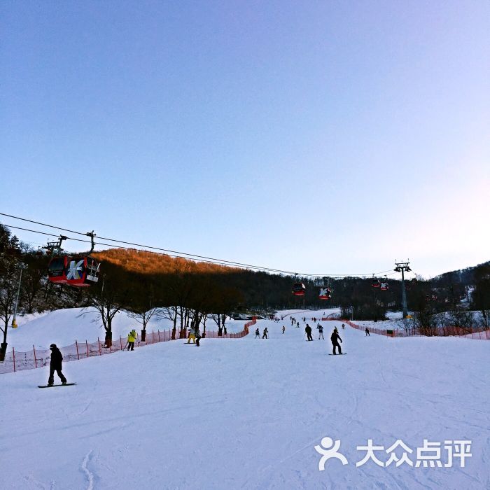 万科松花湖滑雪场初级雪道图片 - 第485张