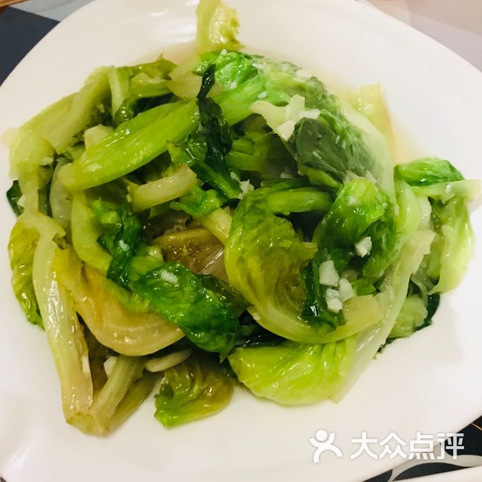 客缘大排档蒜泥生菜图片-北京南京菜/家常菜-大众点评