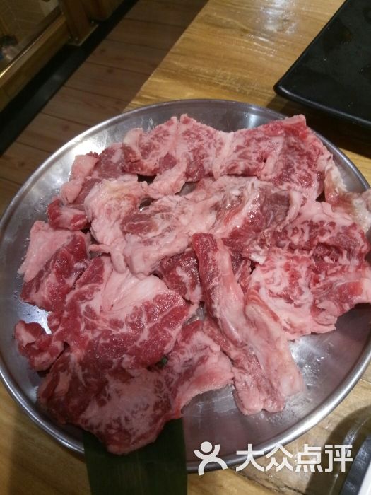 火牛岛炭火海鲜烤肉(长白店)雪花排骨肉图片 第10张