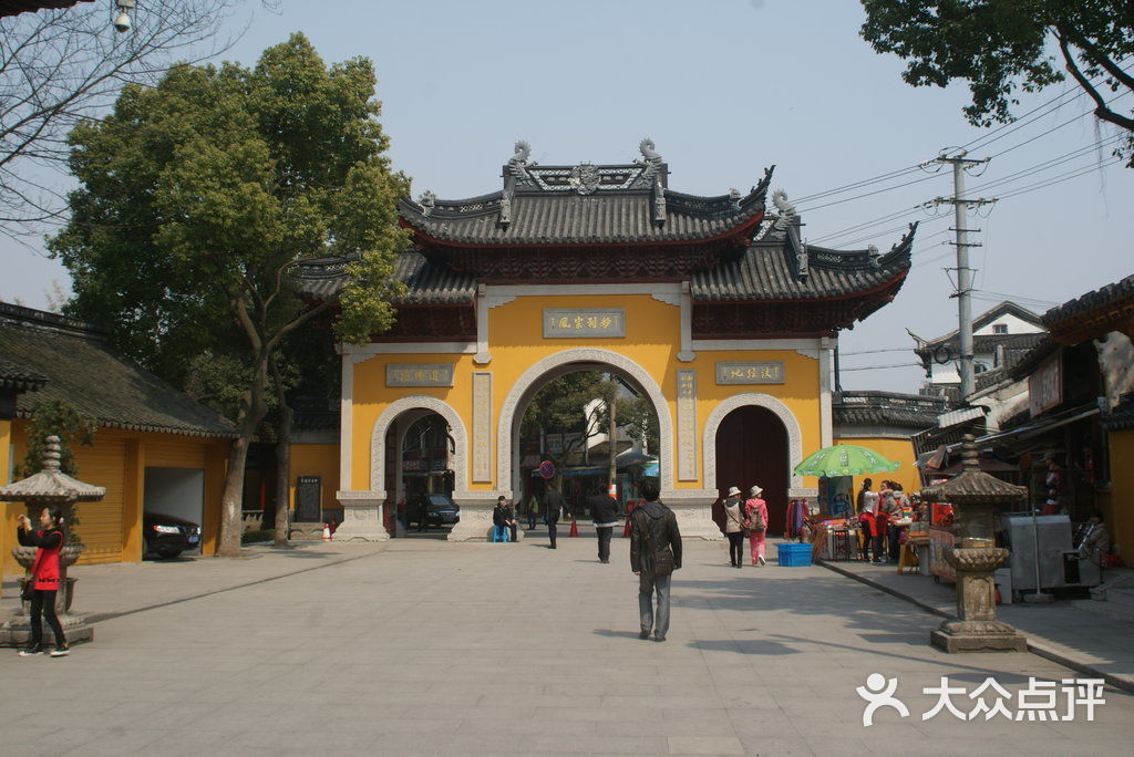 寒山寺 寒山寺大门