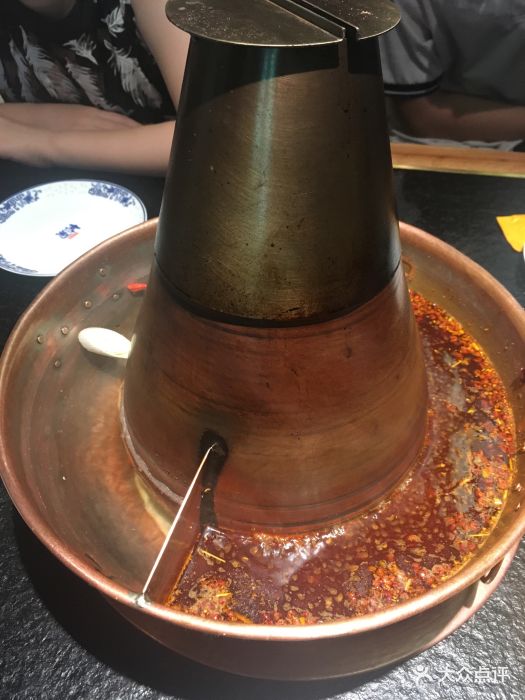 京涮铜锅涮肉(东直门店)清油红油鸳鸯锅底图片