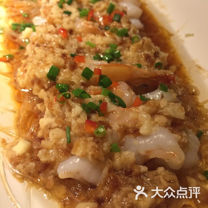 蒜蓉粉丝蒸汉虾