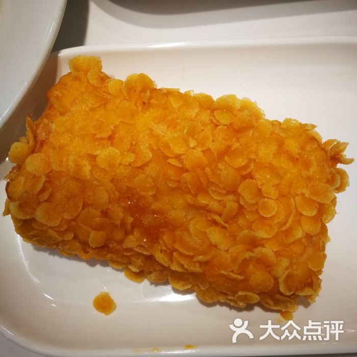 玉米虾排