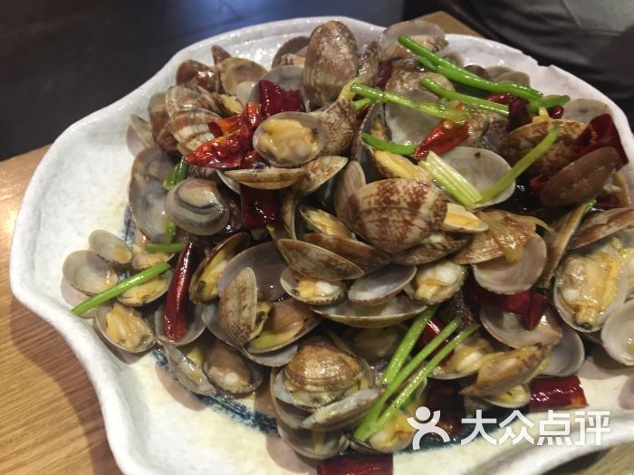 开海红岛海鲜虾水饺(江西路店)辣炒哈喇图片 第5721张