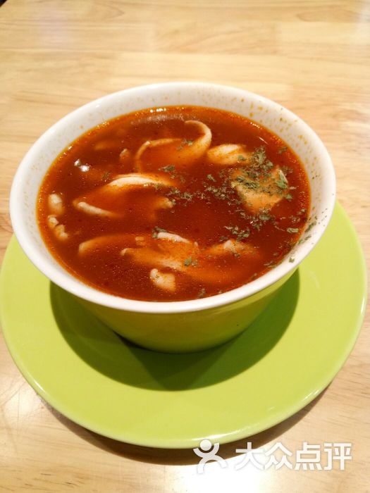 优q铁锅饭(爱琴海店)番茄鸡肉汤图片 - 第3张