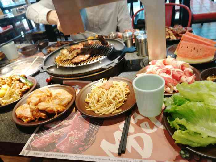 大山碳火烤肉自助餐厅(吾悦广场店)-"在钦州吾悦广场.