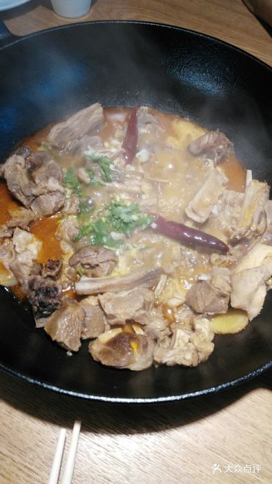 福茂源陕北横山铁锅羊肉(牡丹园店)铁锅炖羊肉羊排组合图片