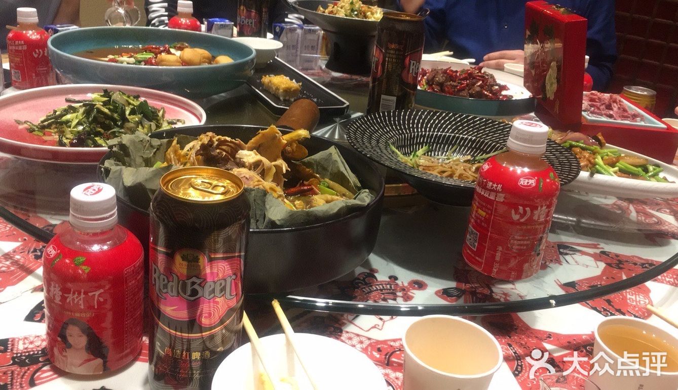 喝酒吃肉啦!昨晚跑到小阳泉饭店吃饭