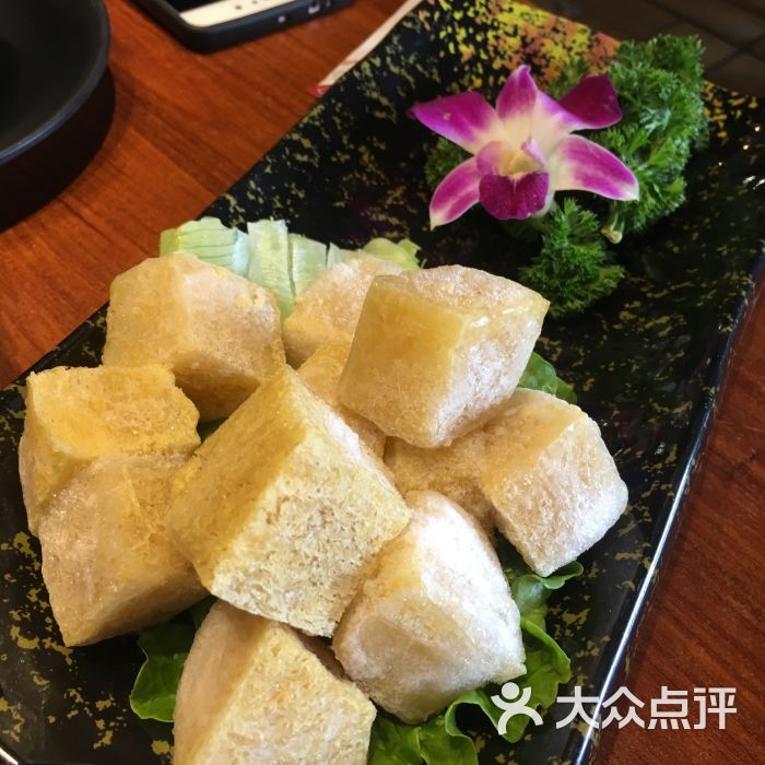 老北京羊蝎子火锅(云南北路店)冻豆腐图片 - 第2张