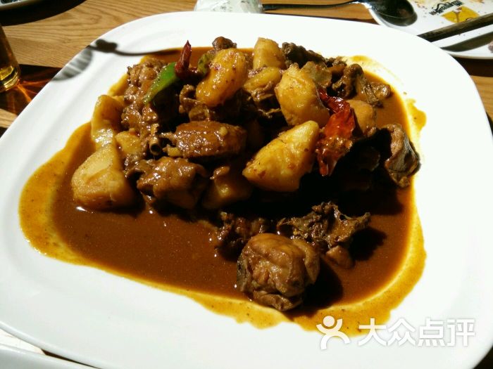 酋长的餐桌新疆欢宴餐厅-大盘鸡图片-开封美食-大众点评网