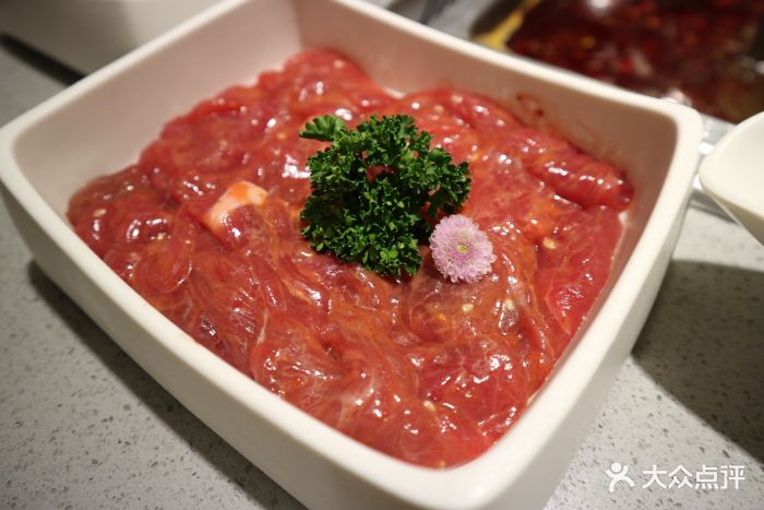 海底捞(新竹分店)捞派滑牛肉图片
