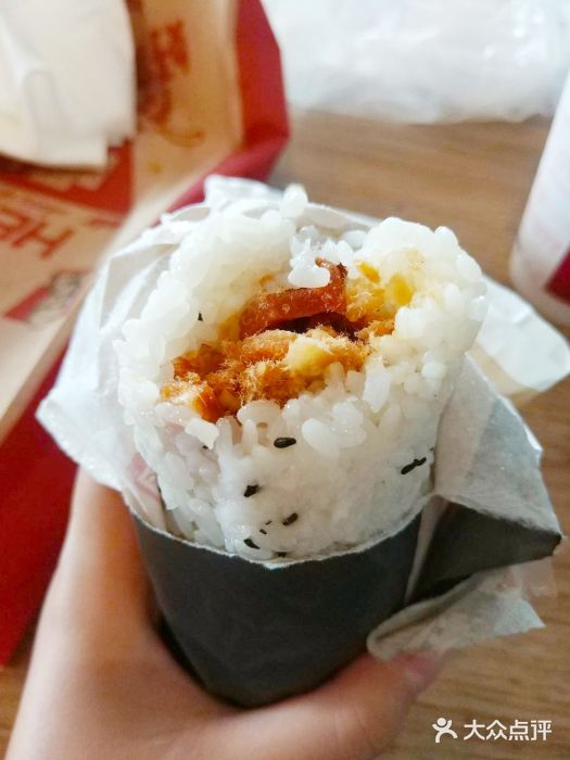 肯德基(春禧店)肉酥油条饭团图片
