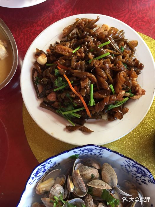 老刘家渔家宴-海荣炒肉-菜-海荣炒肉图片-青岛美食