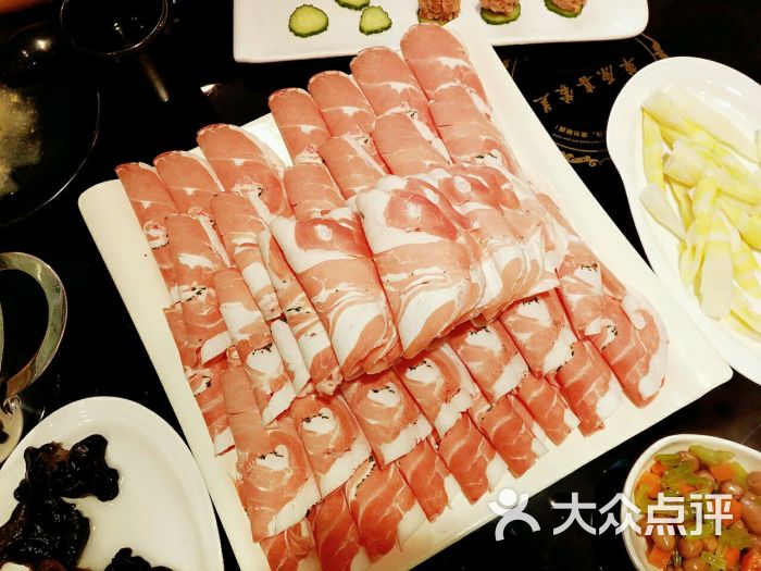 大份沙葱羊肉卷