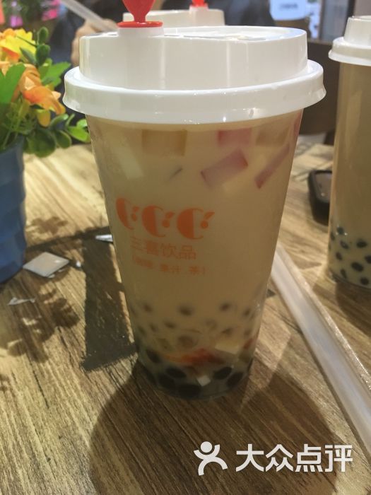 三喜珍珠奶茶