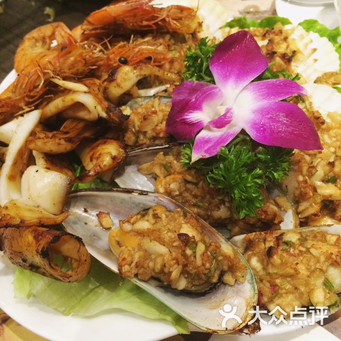 泰皇宫美食烤海鲜拼盘图片 - 第99张