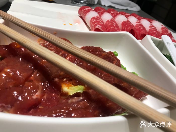海底捞火锅(第一百货店)捞派滑牛肉图片