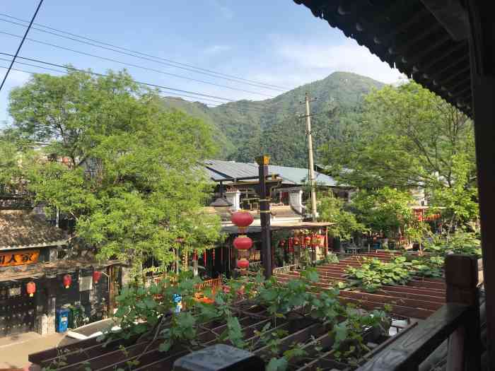 秦岭深处的农家乐紧邻秦岭野生动物园的上王村整个村子都是在经营农家