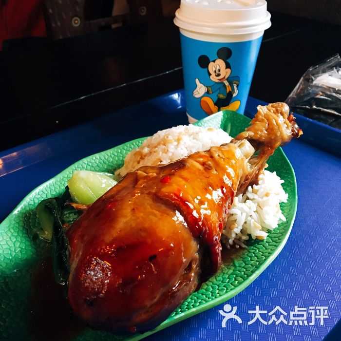 烤火鸡腿饭