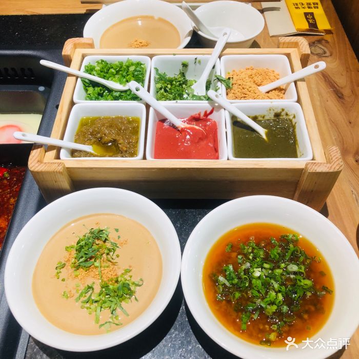 巴奴毛肚火锅(悠唐购物中心店)麻酱小料图片