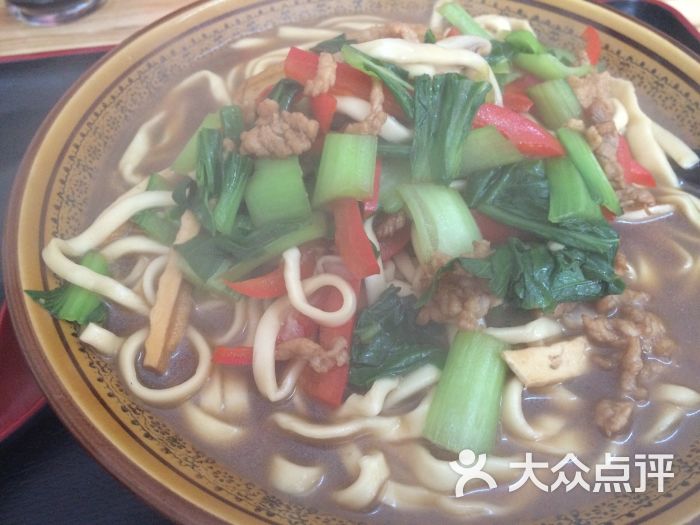 次坞打面-青菜肉丝面图片-上虞区美食-大众点评网