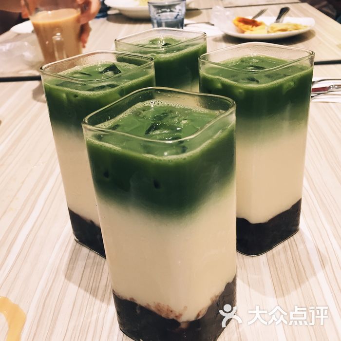 必胜客红豆抹茶拿铁图片-北京西餐-大众点评网