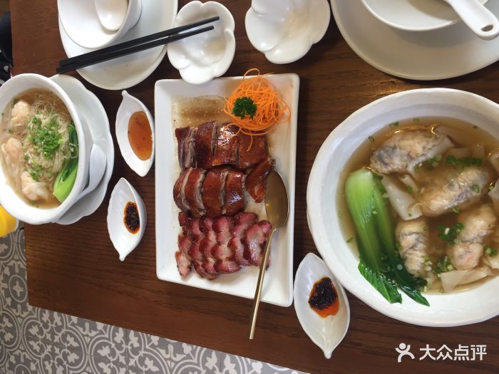 DFS免税店内的小餐馆,颇有广东小馆的味道.