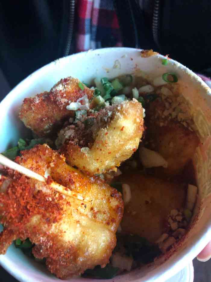 袁阿妹·脆皮包浆豆腐-"感谢大众点评中的霸王餐包浆豆腐有八中口.