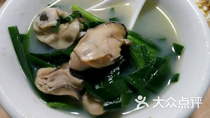 生蚝煲韭菜