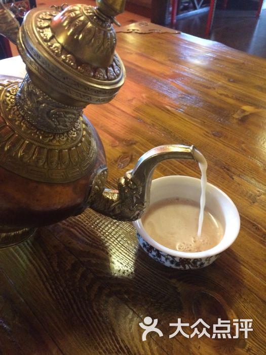 阿甲木萨西藏文化餐厅藏式奶茶图片 第13张