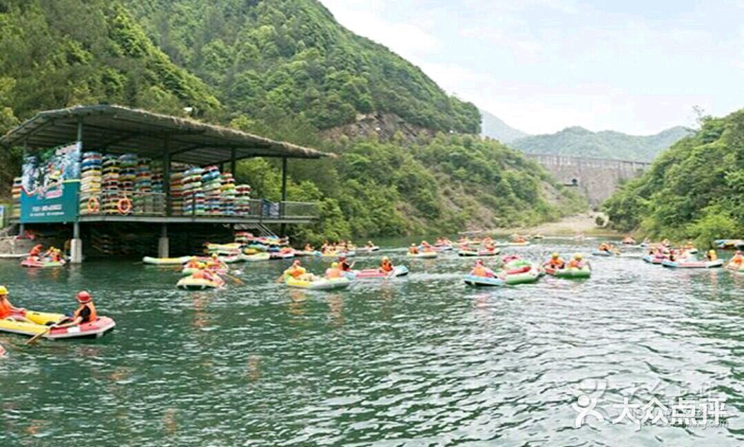 富阳湖源溪漂流图片 - 第3张
